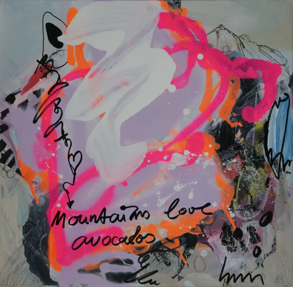 Avocado Love Mountains.ein Bild von Catori Bela