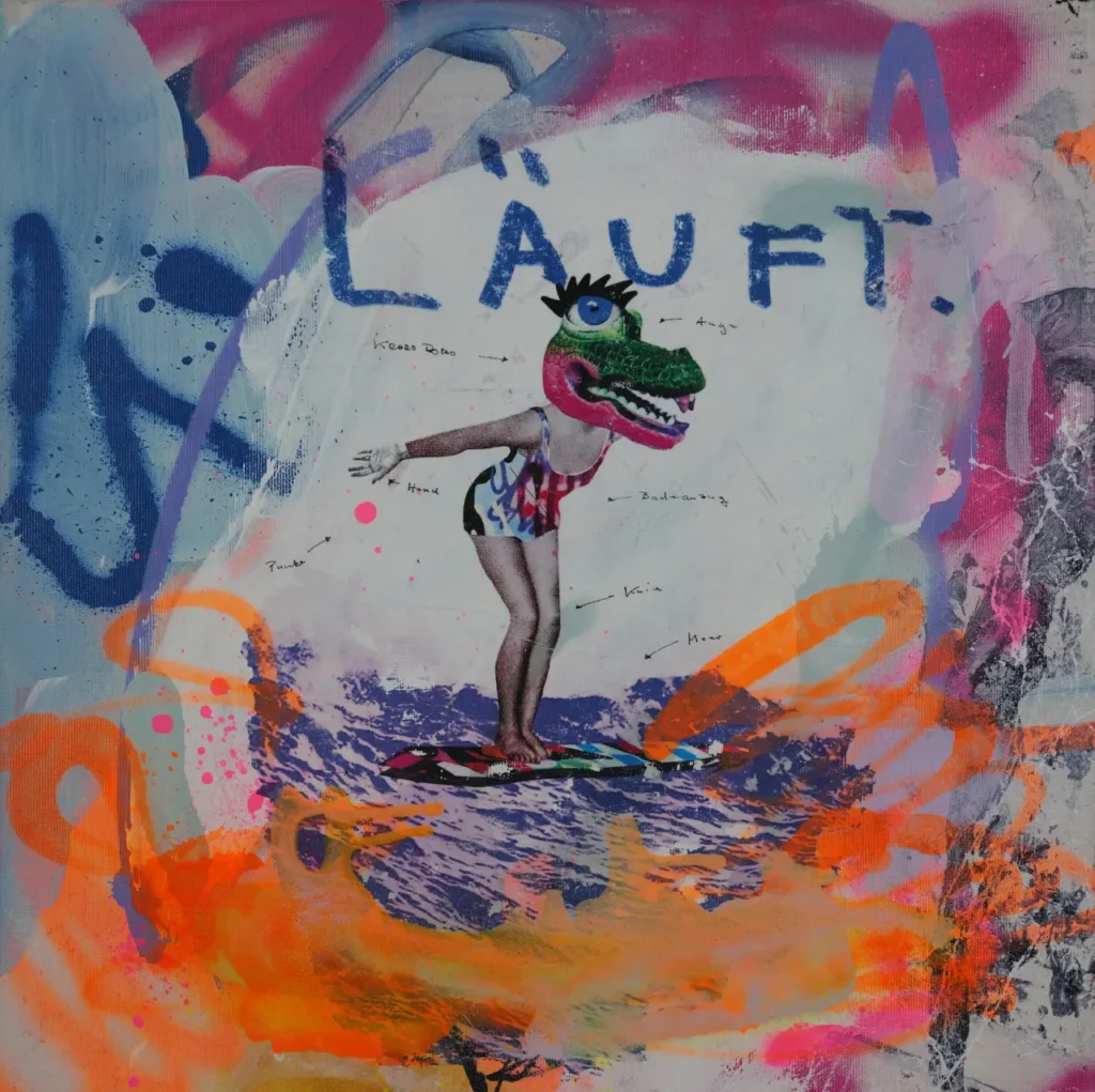 Ocean Heart Kroko Doro .ein Bild von Catori Bela