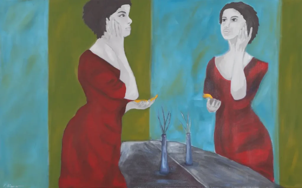 wer bist du.ein Bild von Elena Neuner