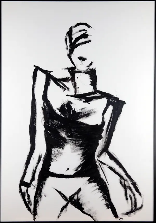 Entkleidung I .ein Bild von Katrin Sergejew.