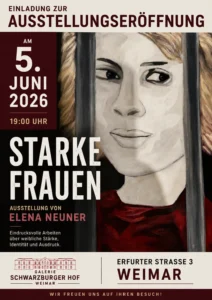 Poster zur Ausstellung Elena Neuner 2026