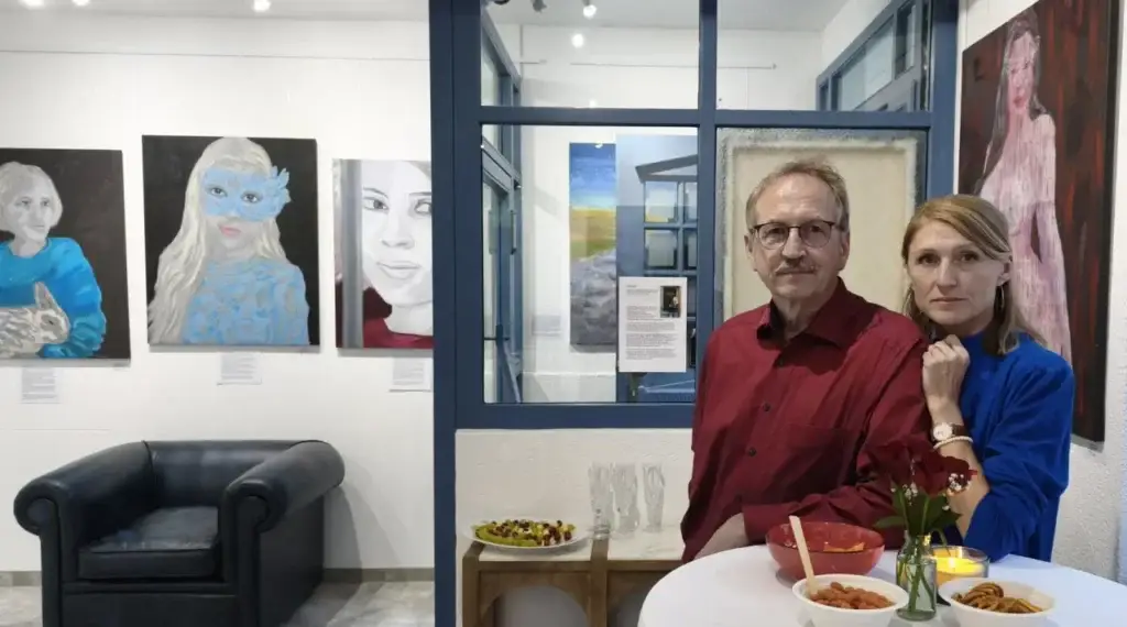 Über uns-Bild von Peter und Elena Neuner in ihrer Galerie