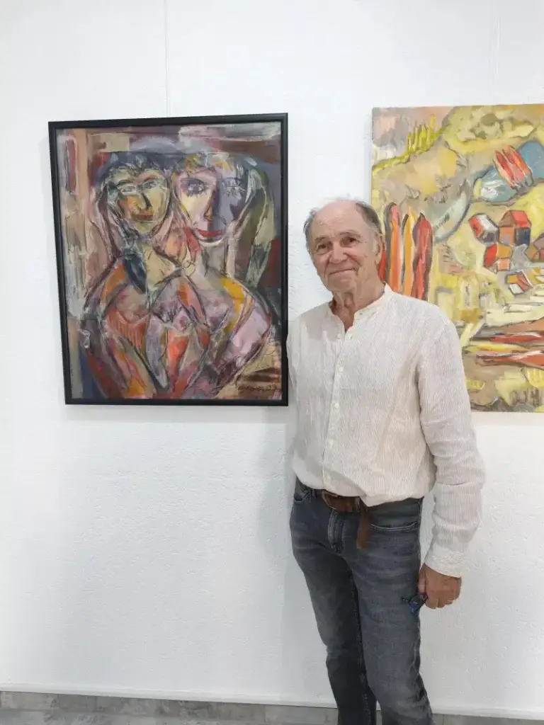 Vernissage der Gessner Ausstellung Lichtstrukturen-Hans Jürgen Gessner