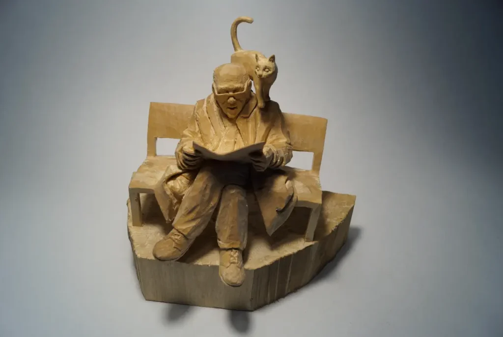 Eine Skulptur von Tobias Sold