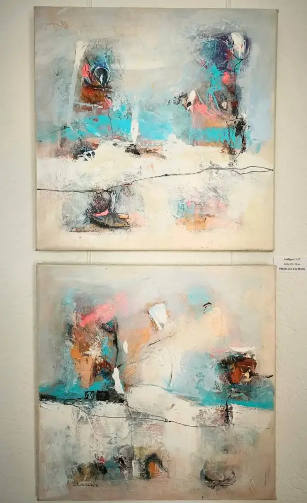 Malerei Bild Luftpost von Lana Turmanidze
